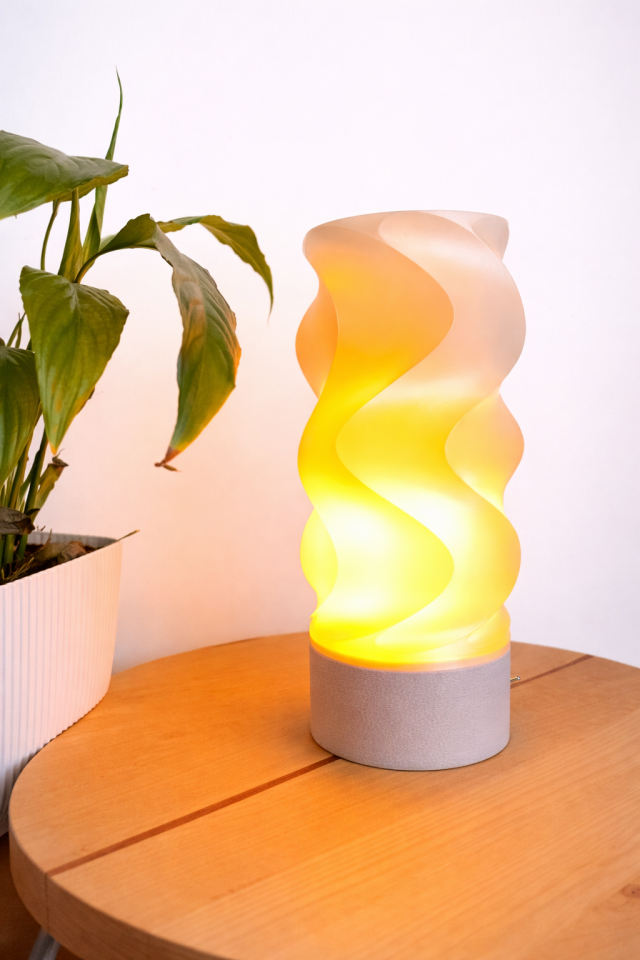 Riva Dekoratif Masa Lambası Taş Taban