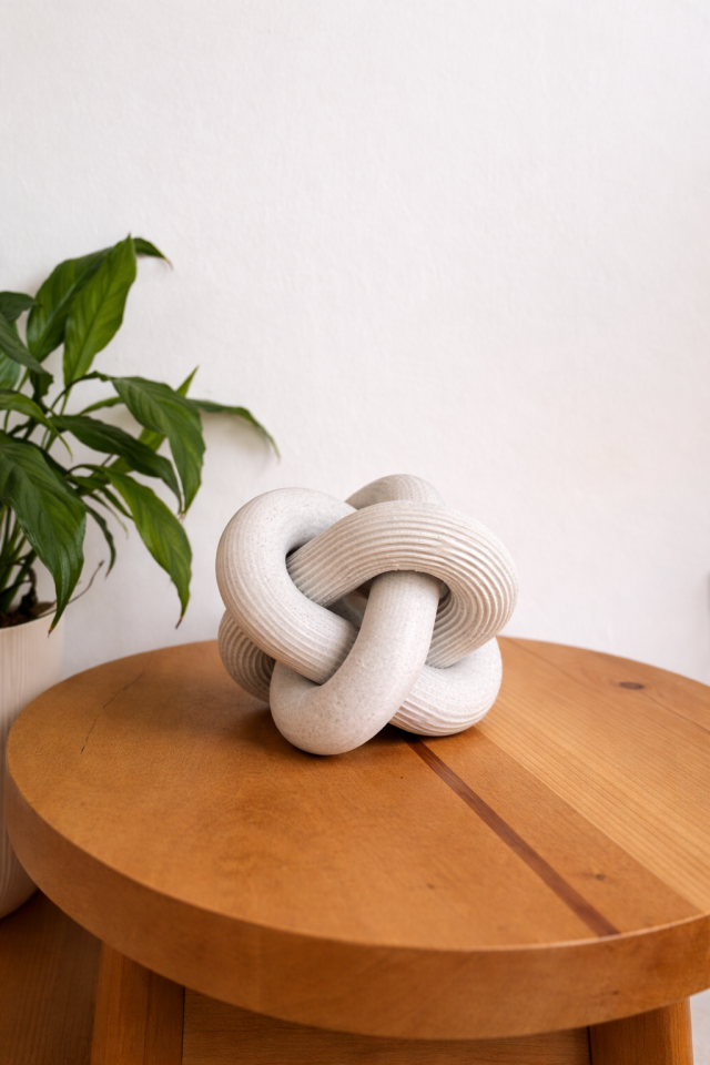 Nodo Dekoratif Düğüm Modern Masaüstü Heykel