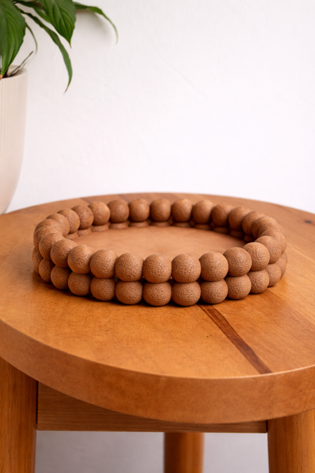 Orbit Boncuk Detaylı Dekoratif Tepsi